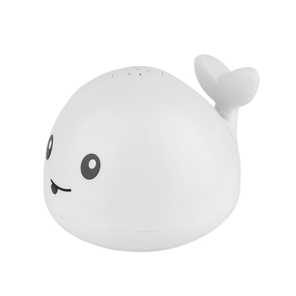 ABS Plastic Whale Water Sprinkler with LED Lights and Floor Base