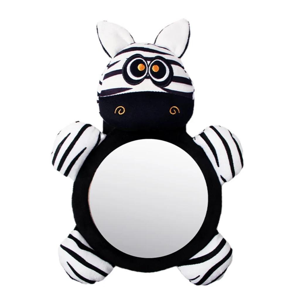 Happy Tiny Mart High Contrast Cloth Floor Mirror for Infant Tummy Time