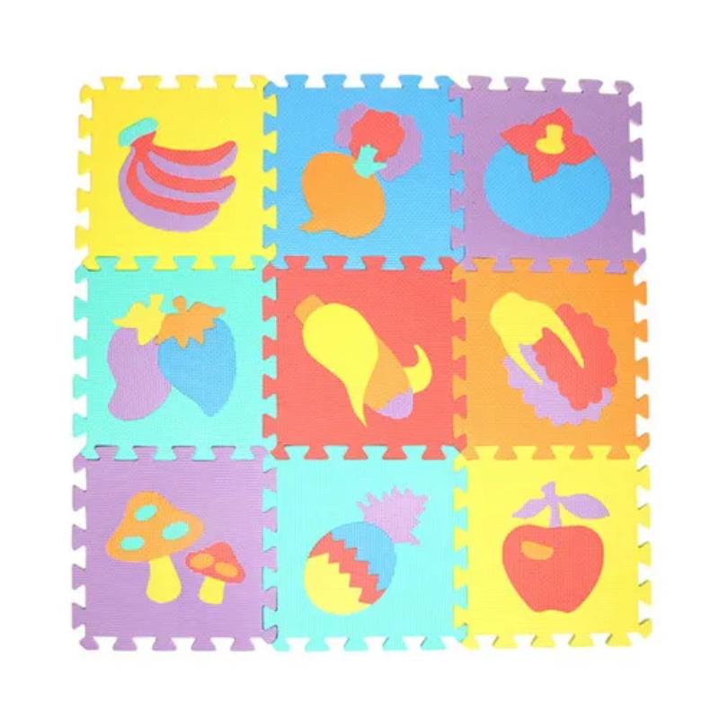 Waterproof EVA Foam Interlocking Puzzle Floor Mat for Indoor Child Play