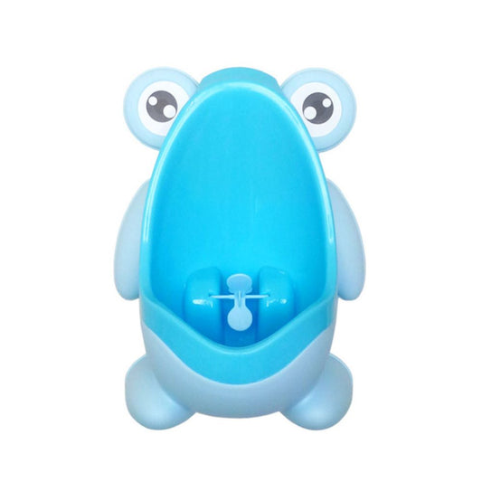 Happy Tiny Mart Polypropylene Frog-Shaped Wall-Mounted Portable Urinal for Toddlers