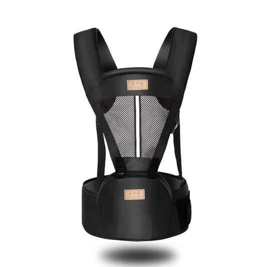 Cotton and Polyester Multifunctional Hipseat Baby Carrier with 15 Positions