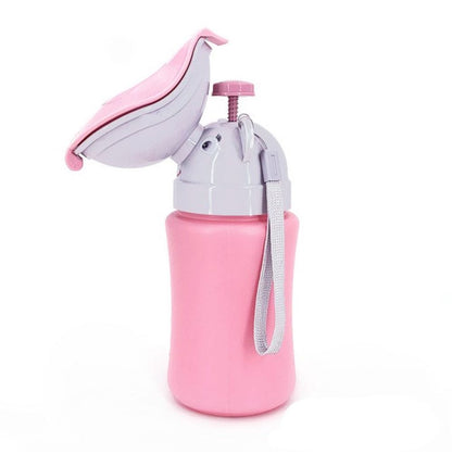 Portable ABS Plastic 500ml Travel Urinal Bottle for Children and Toddlers