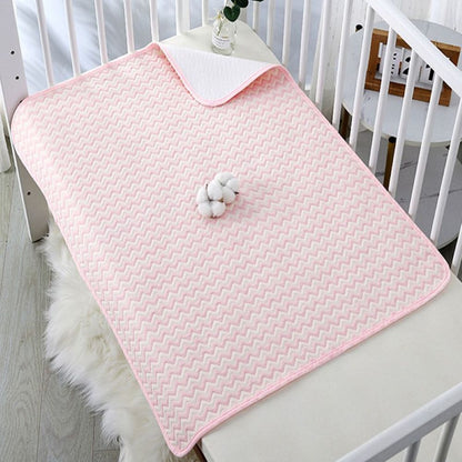 Three Piece Waterproof Fabric Infant Changing Mat Set For Surface Protection