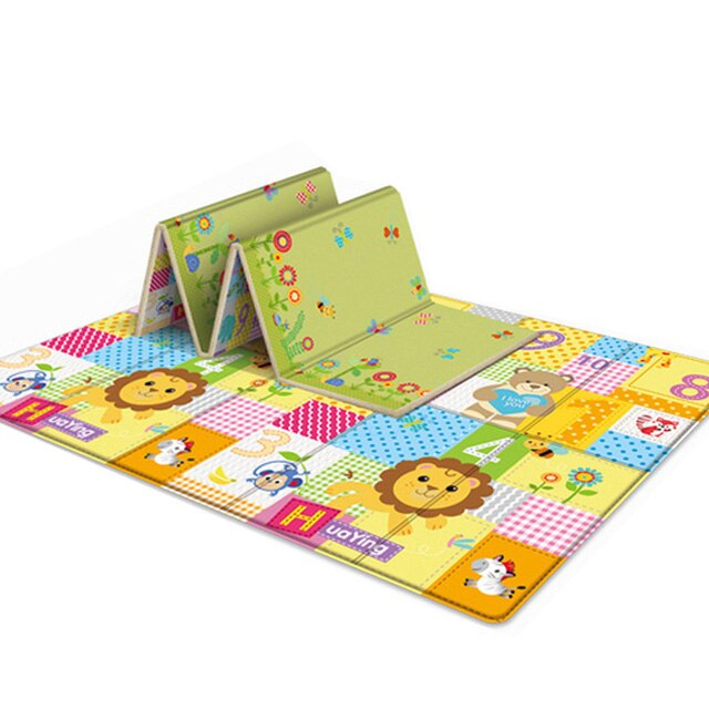 Happy Tiny Mart Waterproof Cushioned Floor Mat for Infant Activity