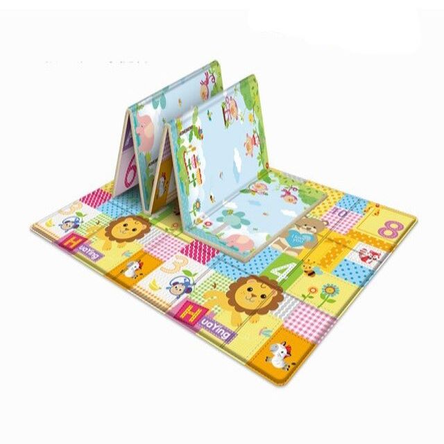 Happy Tiny Mart Waterproof Cushioned Floor Mat for Infant Activity