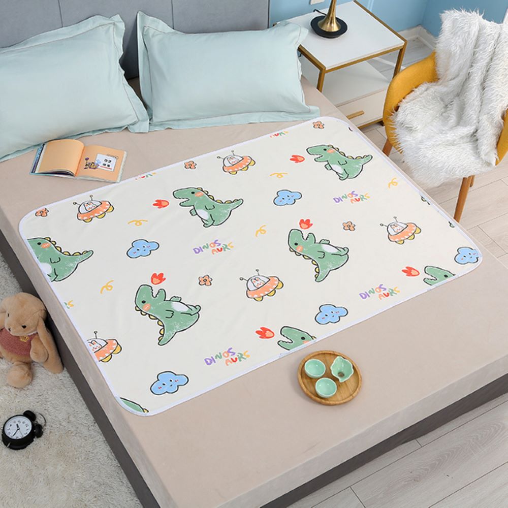 Waterproof Cotton and Bamboo Fiber Reusable Portable Baby Changing Mat