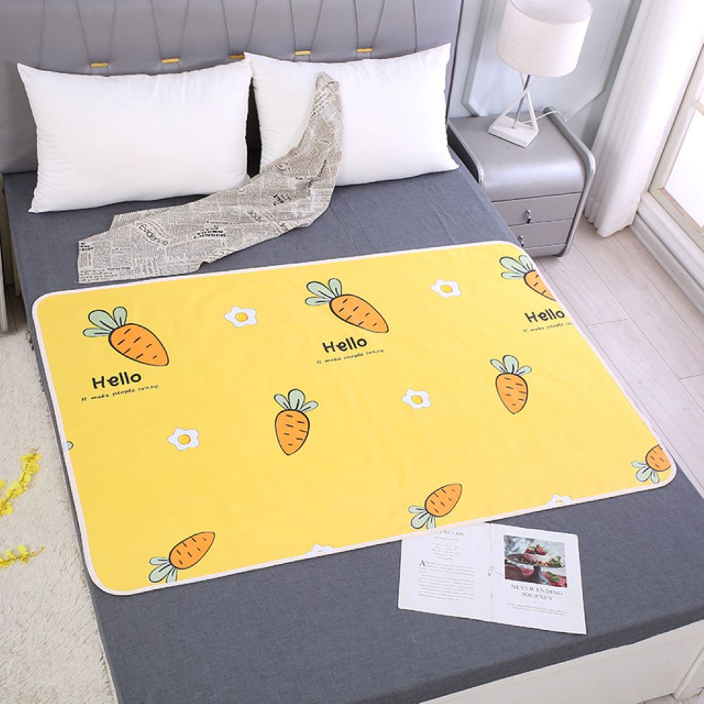 Waterproof Cotton and Bamboo Fiber Reusable Portable Baby Changing Mat
