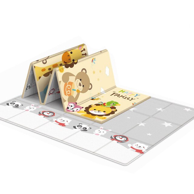 Happy Tiny Mart Waterproof Cushioned Floor Mat for Infant Activity