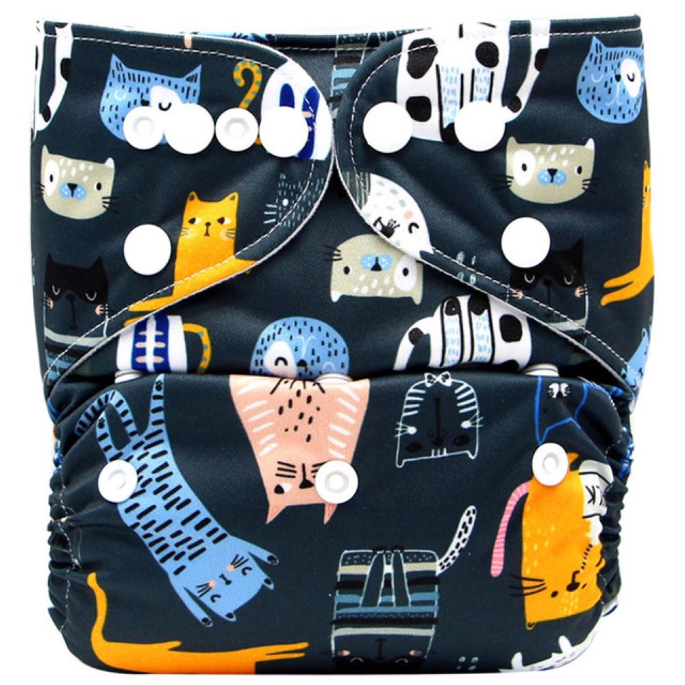 Happy Tiny Mart Reusable Polyester and TPU Adjustable Leak-Proof Training Pants