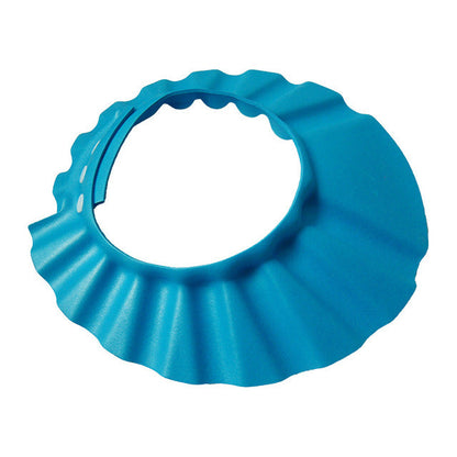 Happy Tiny Mart Adjustable EVA Plastic Waterproof Bath Cap for Shampoo Protection