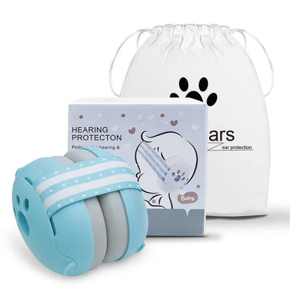 Happy Tiny Mart Infant Ear Protection Earmuffs with Soft Polyester Headband