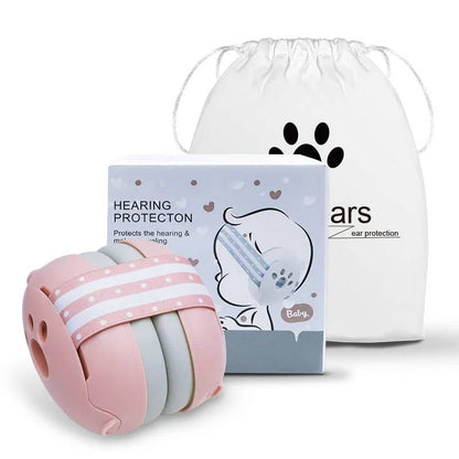 Happy Tiny Mart Infant Ear Protection Earmuffs with Soft Polyester Headband