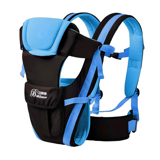 Happy Tiny Mart 4-in-1 Polyester Baby Carrier for Infant and Toddler Transport