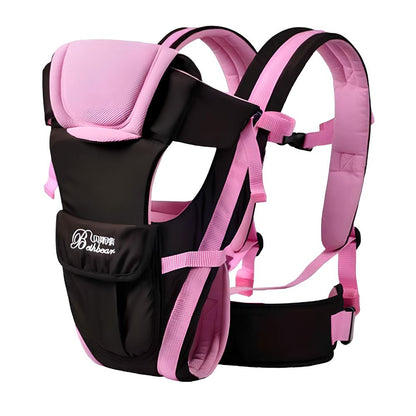 Happy Tiny Mart 4-in-1 Polyester Baby Carrier for Infant and Toddler Transport