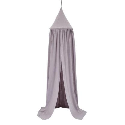Happy Tiny Mart Cotton Blend Hanging Bed Canopy for Nurseries and Cribs