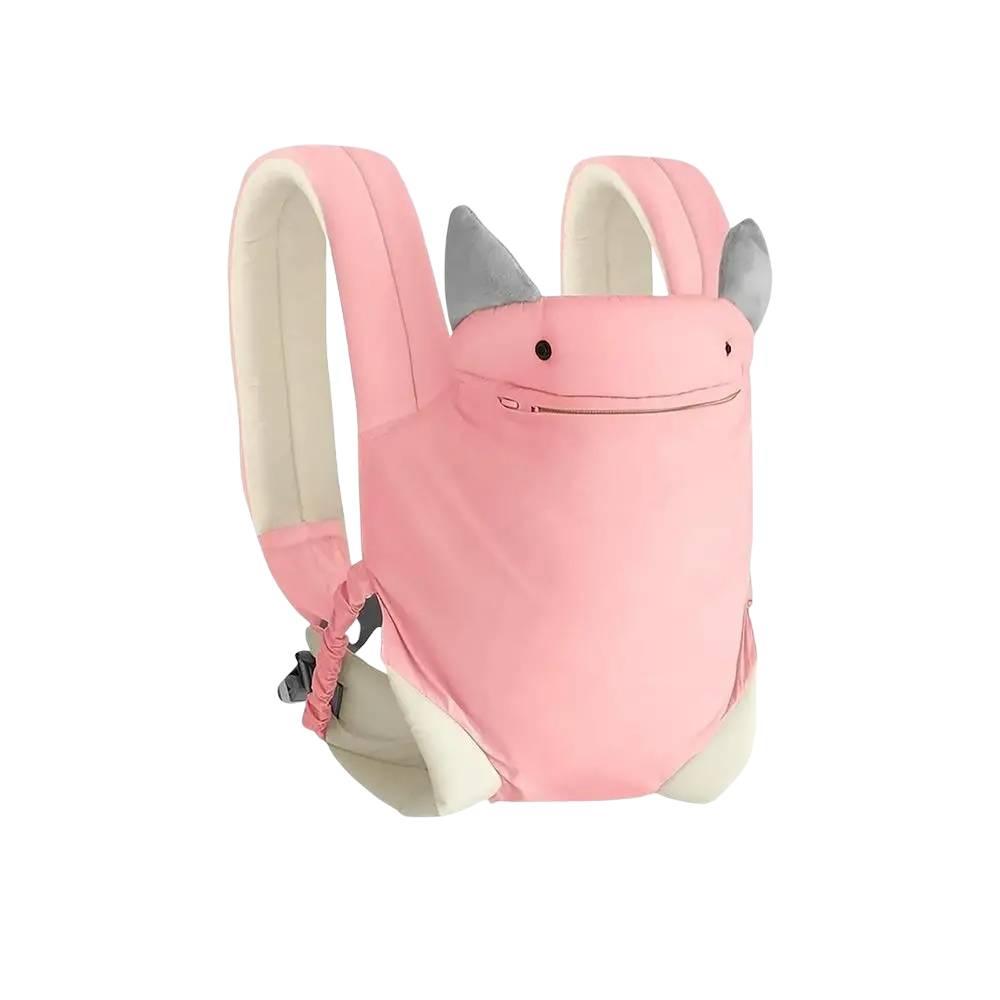 Cotton and Polyester Adjustable Infant Carrier with Mechanical Buckle System