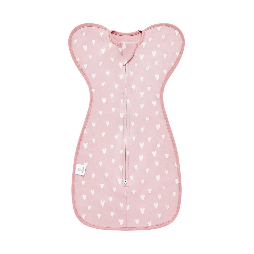 100% Pure Combed Cotton Arms Up Swaddle Sleeping Bag for Infants