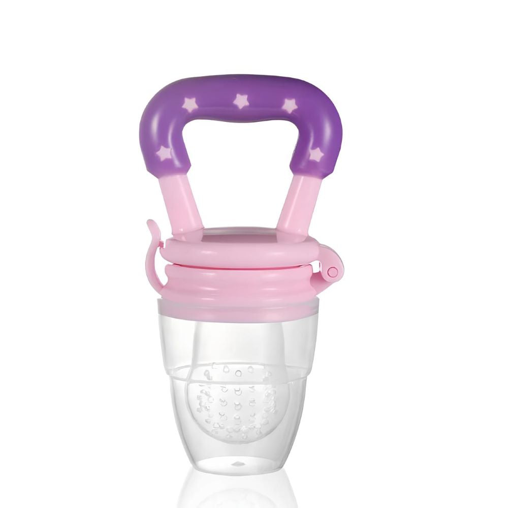 Happy Tiny Mart Silicone Mesh Baby Fruit Feeder and Teething Toy
