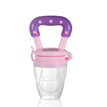 Happy Tiny Mart Silicone Mesh Baby Fruit Feeder and Teething Toy
