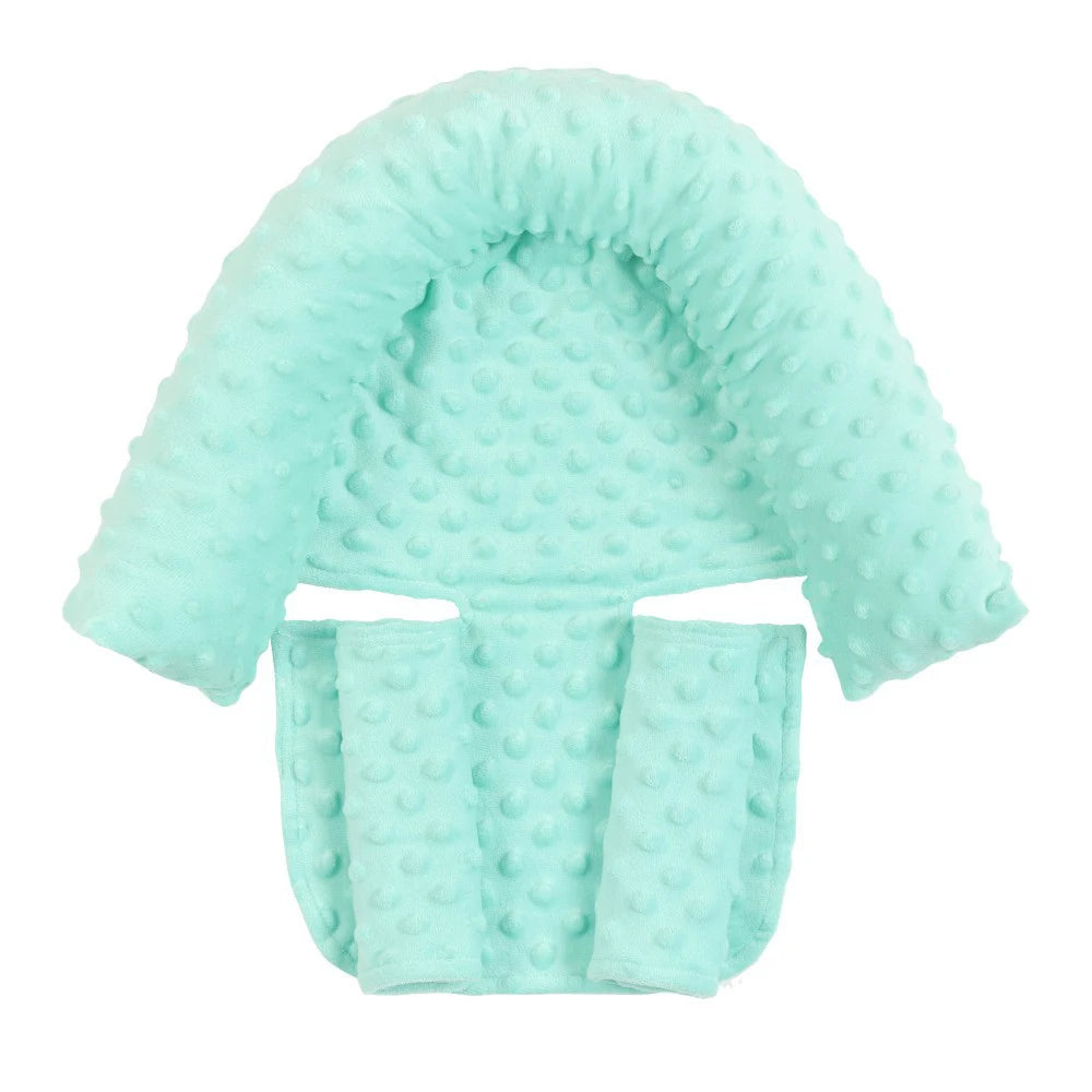 Polyester Cotton U-Type Baby Head Support Cushion for Strollers and Car Seats