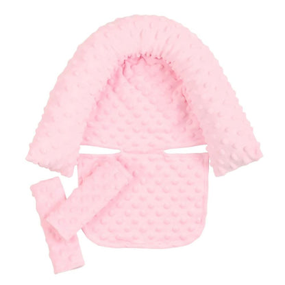Polyester Cotton U-Type Baby Head Support Cushion for Strollers and Car Seats