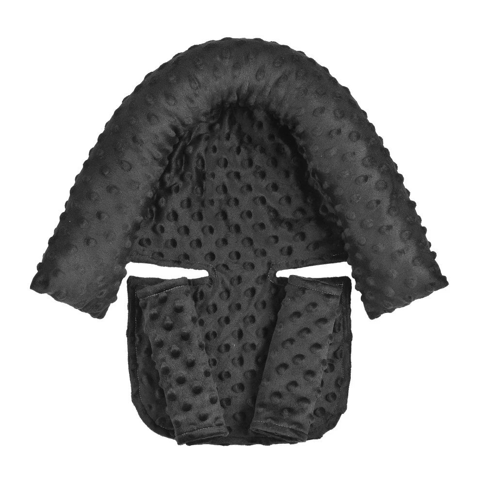 Polyester Cotton U-Type Baby Head Support Cushion for Strollers and Car Seats