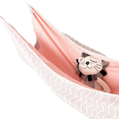 Portable Cotton Infant Hammock with Hanging Ropes for Sleep and Play