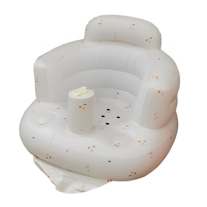 Inflatable PVC Posture Support Seat with Integrated Manual Air Pump