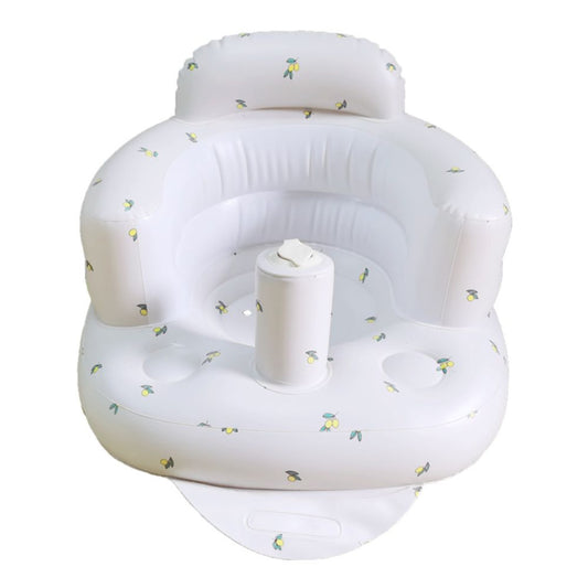 Inflatable PVC Posture Support Seat with Integrated Manual Air Pump