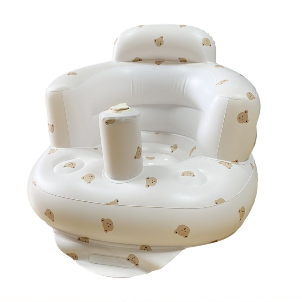 Inflatable PVC Posture Support Seat with Integrated Manual Air Pump