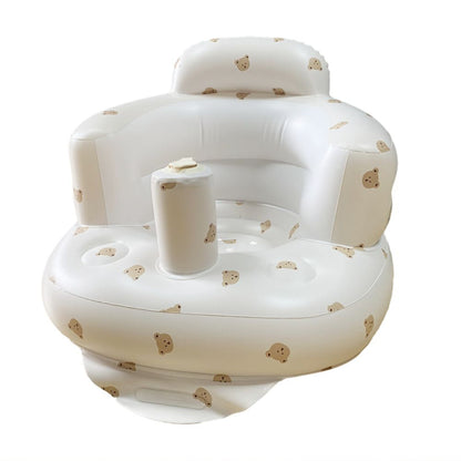 Inflatable PVC Posture Support Seat with Integrated Manual Air Pump