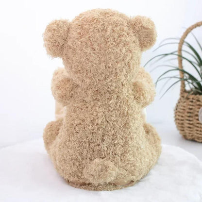 Happy Tiny Mart Electronic Plush Teddy Bear with Mechanical Peek-a-Boo Function