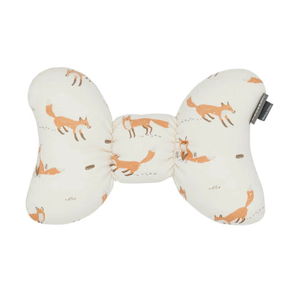 Cotton and Polyester Bow Shaped Infant Support Pillow for Head and Neck