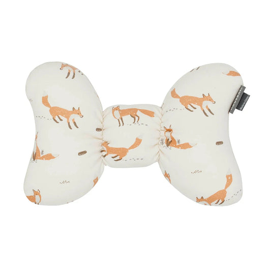 Cotton and Polyester Bow Shaped Infant Support Pillow for Head and Neck