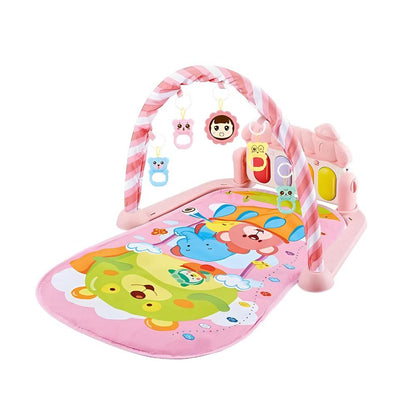 Happy Tiny Mart ABS and Fabric Baby Activity Mat with Integrated Electronics