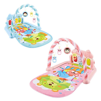 Happy Tiny Mart ABS and Fabric Baby Activity Mat with Integrated Electronics