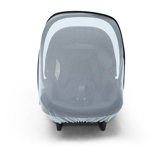Transparent EVA Baby Stroller Rain Cover with Polyester Mesh Mosquito Net