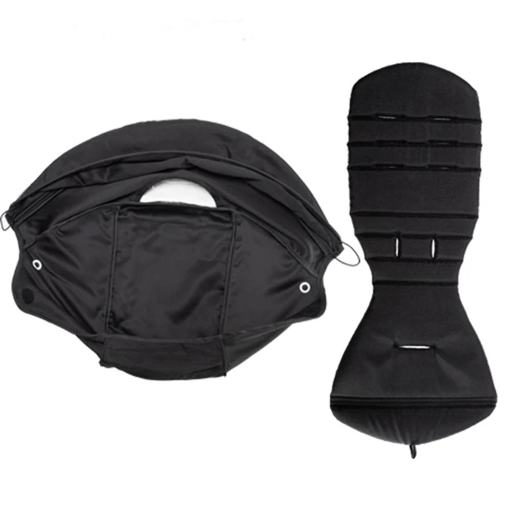 Universal Oxford Cloth Stroller Canopy and Padded Seat Cushion Set