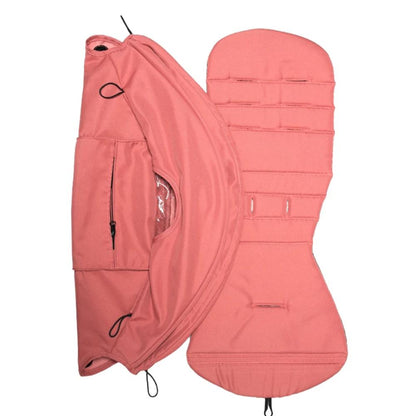 Universal Oxford Cloth Stroller Canopy and Padded Seat Cushion Set