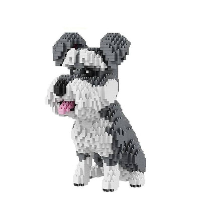 Happy Tiny Mart ABS Plastic Animal Building Block Kit For Pet Models