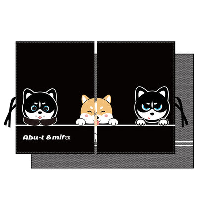 Pongee and Polyester Magnetic Car Side Window Sunshade Curtain for Children