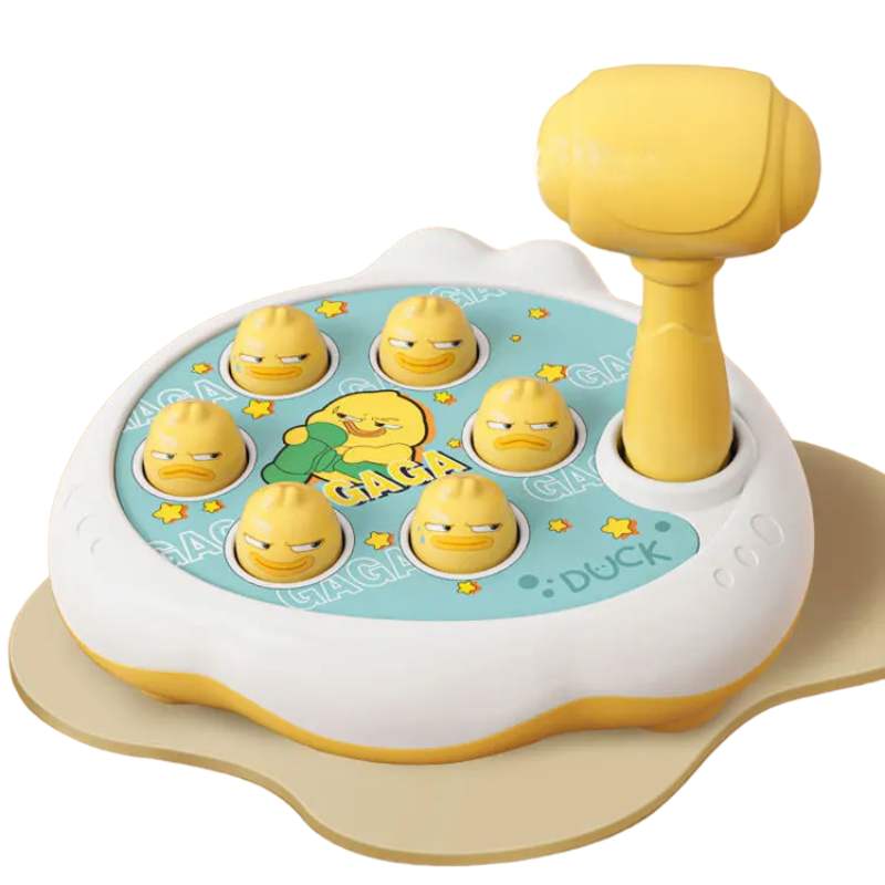 Happy Tiny Mart ABS Plastic Mechanical Whack-a-Mole Game for Toddler Coordination Training