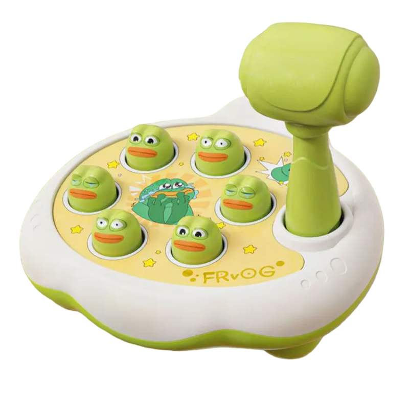Happy Tiny Mart ABS Plastic Mechanical Whack-a-Mole Game for Toddler Coordination Training