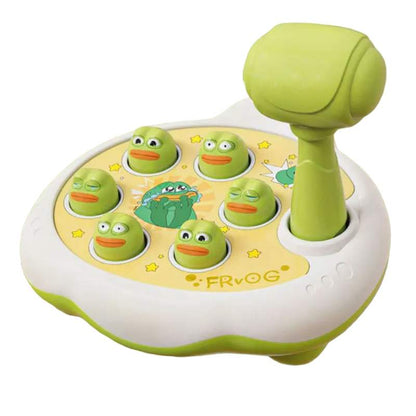 Happy Tiny Mart ABS Plastic Mechanical Whack-a-Mole Game for Toddler Coordination Training