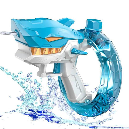 Plastic Shark Shaped Electric Water Soaker Toy with Automatic Motorized Mechanism