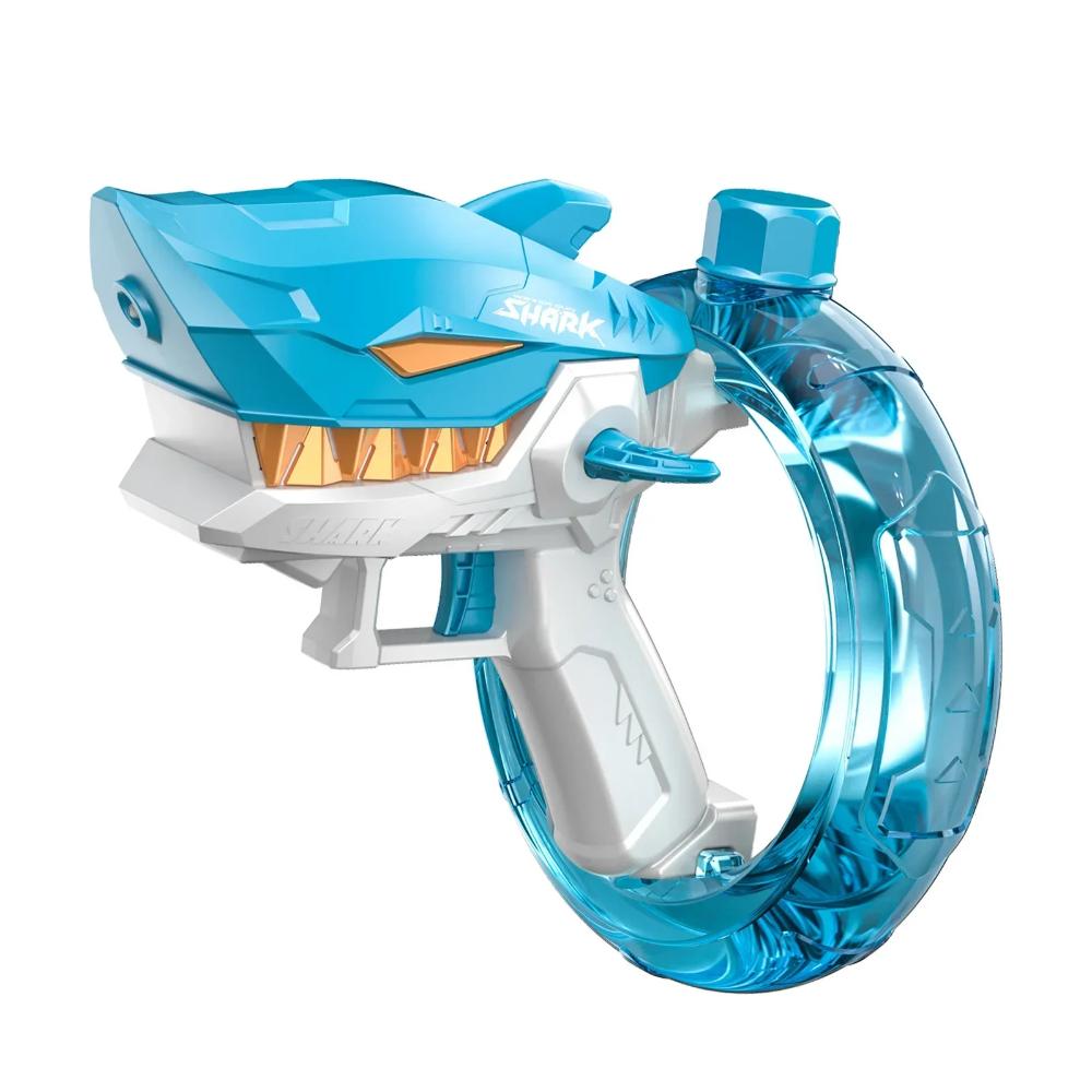 Plastic Shark Shaped Electric Water Soaker Toy with Automatic Motorized Mechanism