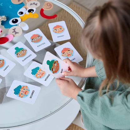 Happy Tiny Mart Felt Montessori Facial Expression Board For Emotion Identification