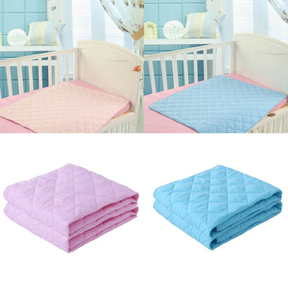 Happy Tiny Mart Waterproof Cotton and PU Baby Changing Pad Cover