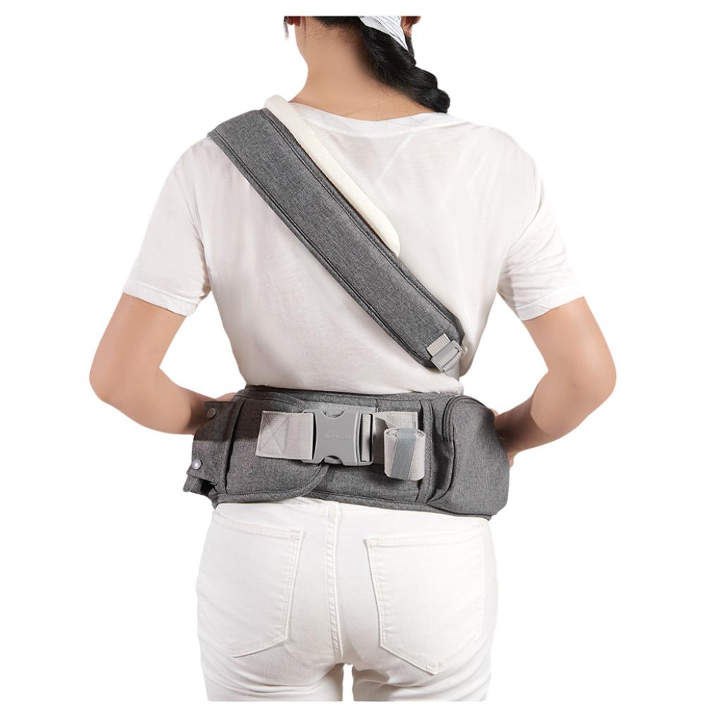 Happy Tiny Mart One Shoulder Polyester Hip Seat Baby Carrier 20kg Capacity