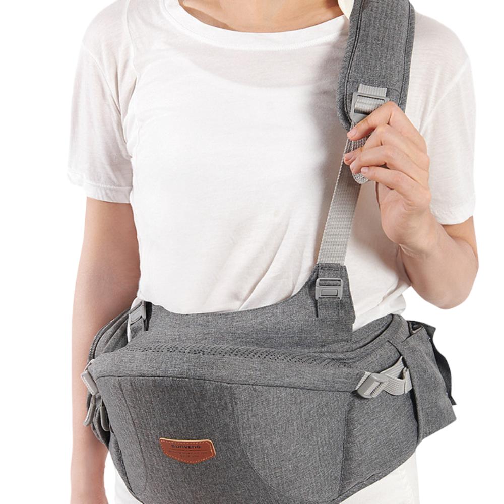 Happy Tiny Mart One Shoulder Polyester Hip Seat Baby Carrier 20kg Capacity